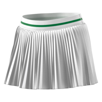 Women's White Adidas Pleat Skirt Pro skirt - Esprit Padel Shop