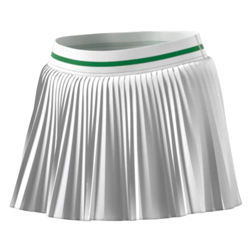 Women's White Adidas Pleat Skirt Pro skirt - Esprit Padel Shop