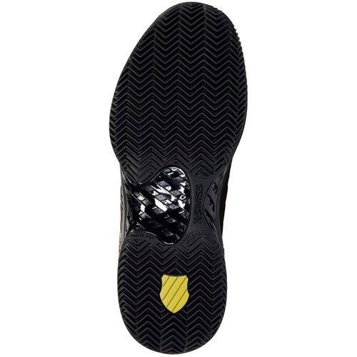 Chaussures de padel Homme K-Swiss Hypercourt Express 2 Noir/Gold - Esprit Padel Shop