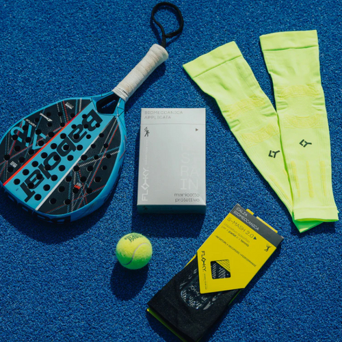Manchette Floky No Strain Jaune - Esprit Padel Shop