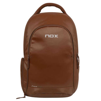 Mochila Nox Pro Series Marrón 2023 frontal - Esprit Padel Shop