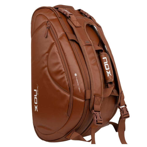 Sac de padel Nox Pro Series Marron 2023 debout - Esprit Padel Shop