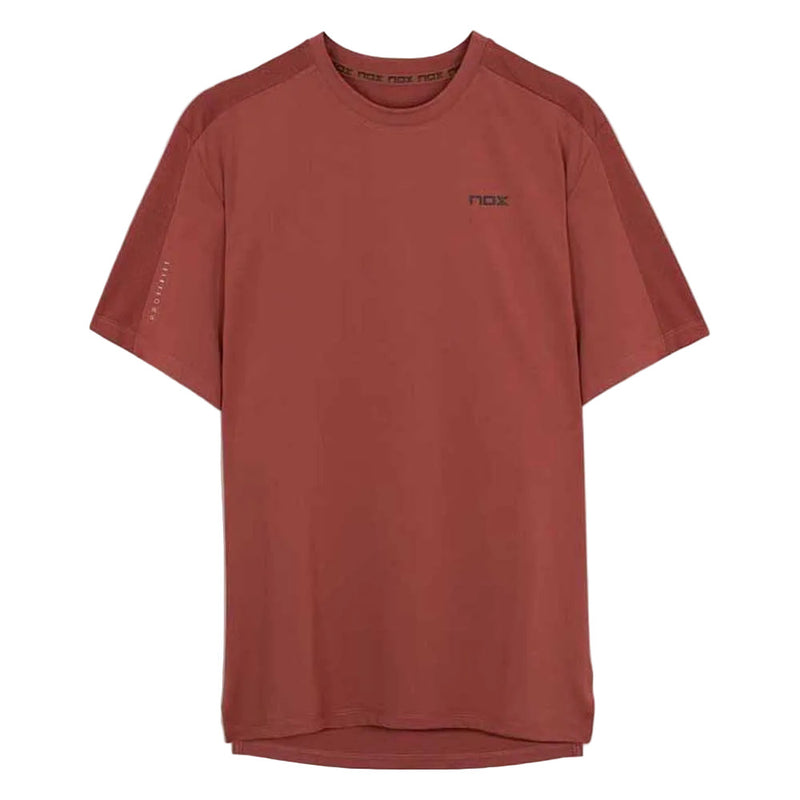 T-shirt Nox Pro regular marron seul - Esproit Padel Shop