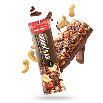 Barre Overstim.s Origin Chocolat Noir - Esprit Padel Shop