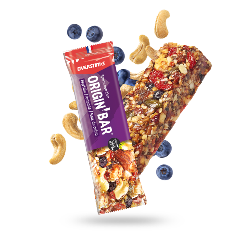 Barre fruitée Overstim.s Origin Myrtille - Esprit Padel Shop