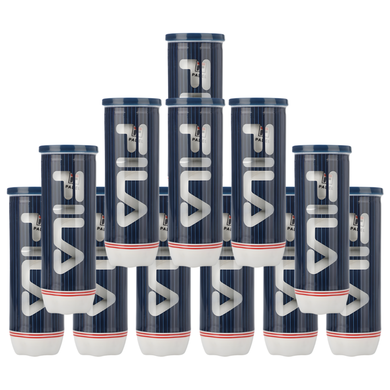Pack de 12 tubes de balles Fila Premium Blanc - Esprit Padel Shop