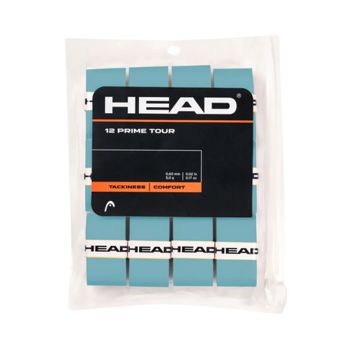 Pack of 12 Head Prime Tour Blue Overgrips - Esprit Padel Shop