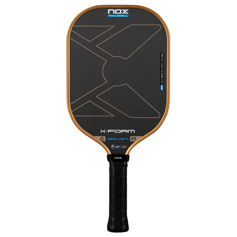 Raquette de Pickleball Nox X-Foam Goldin 16mm - Esprit Padel Shop