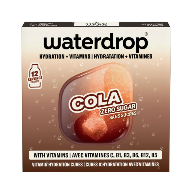Pastilles d'hydratation Waterdrop Microdrink Cola x12 - Esprit Padel Shop