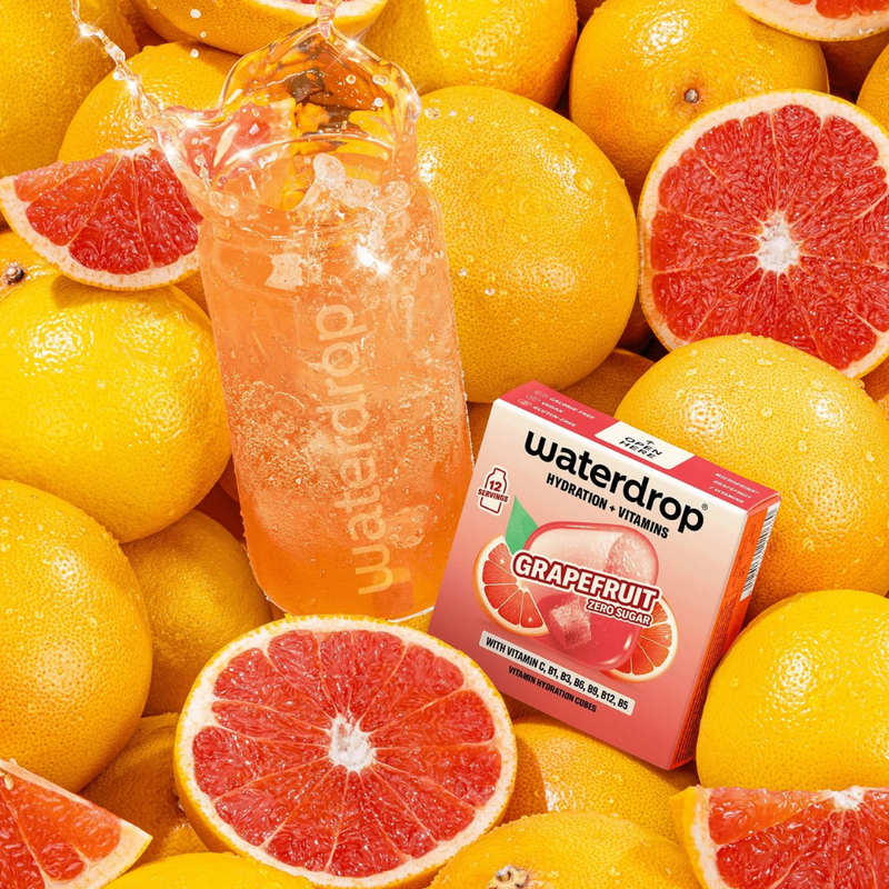 Pastilles d'hydratation Waterdrop Microdrink Pamplemousse x12 - Esprit Padel Shop