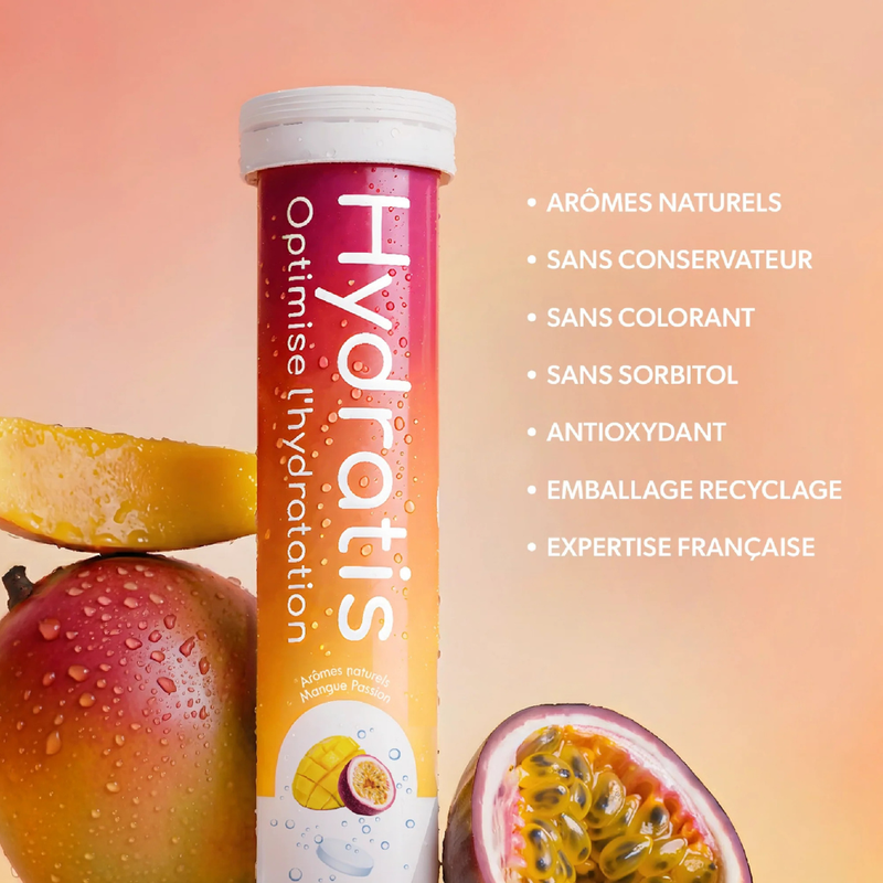Pastilles d'hydratation Hydratis Mangue Passion - Esprit Padel Shop