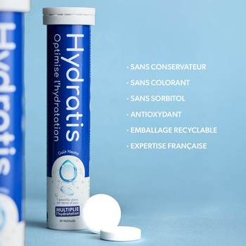 Pastilles d'hydratation Hydratis Neutre - Esprit Padel Shop