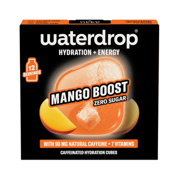 Pastilles d'hydratation Waterdrop Microrenergy Mango Boost x12 - Esprit Padel Shop