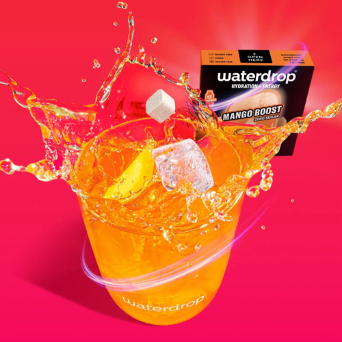 Pastilles d'hydratation Waterdrop Microrenergy Mango Boost x12 - Esprit Padel Shop
