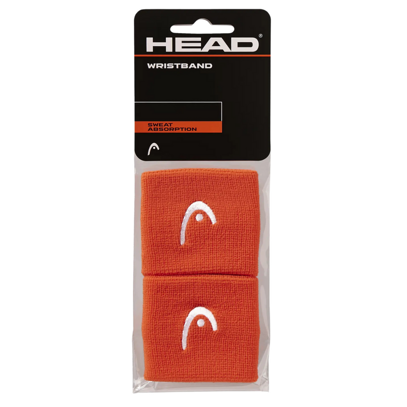 Poignets éponge Head 2.5" Orange - Esprit Padel Shop