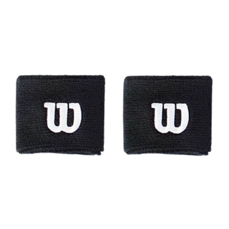 Poignet Éponge Wilson Noir - Esprit Padel Shop