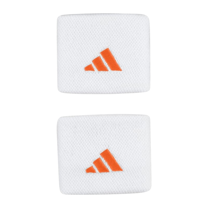 Poignets Éponge Adidas S Blanc/Orange x2 - Esprit Padel Shop