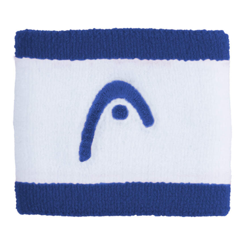 Poignets Éponge Head 2.5" Striped Bleu Foncé/Blanc - Esprit Padel Shop