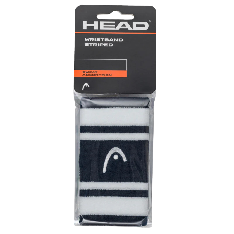 Poignets Éponge Head 5" Striped Bleu/Blanc - Esprit Padel Shop