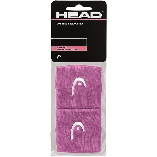 Muñequeras de rizo Head 2.5" moradas - Esprit Padel Shop