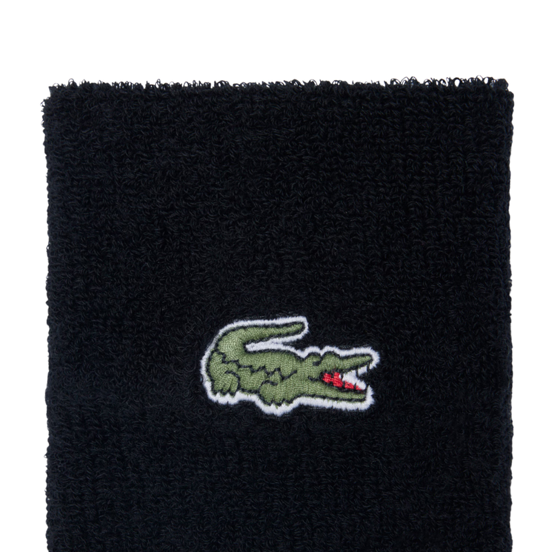 Polsini in spugna Lacoste Sport Jersey Stretch Nero - Esprit Padel Shop