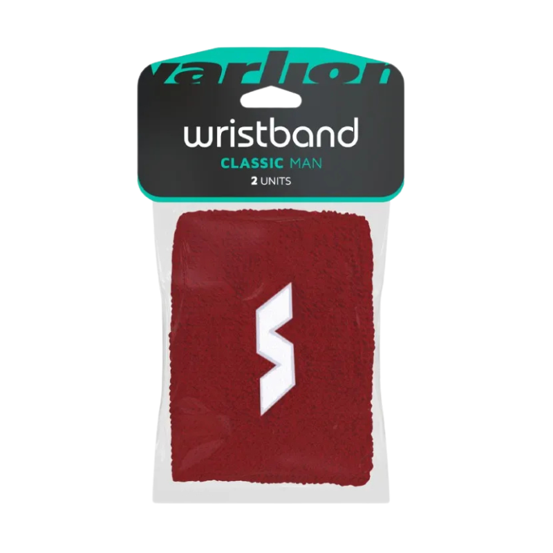Poignets Éponge Varlion Classic Bordeau - Esprit Padel Shop