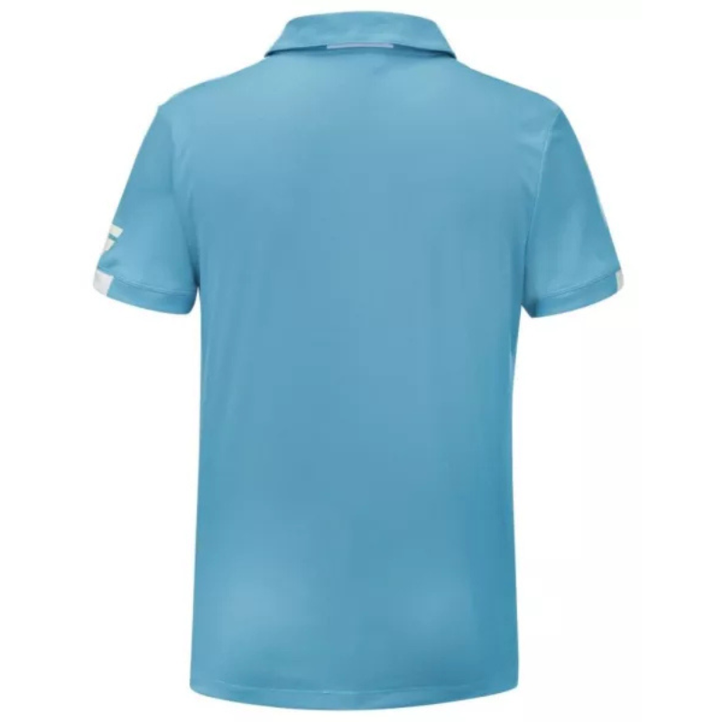 Polo Babolat Play Bleu Clair 2024 - Esprit Padel Shop