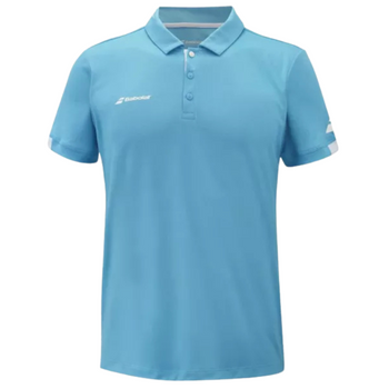 Polo Babolat Play Bleu Clair 2024 - Esprit Padel Shop