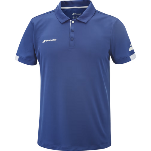 Polo Babolat Play Junior Niño Azul - Esprit Padel Shop
