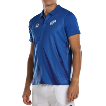 Polo Bullpadel Abuce APA Azul Cara - Esprit Padel Shop