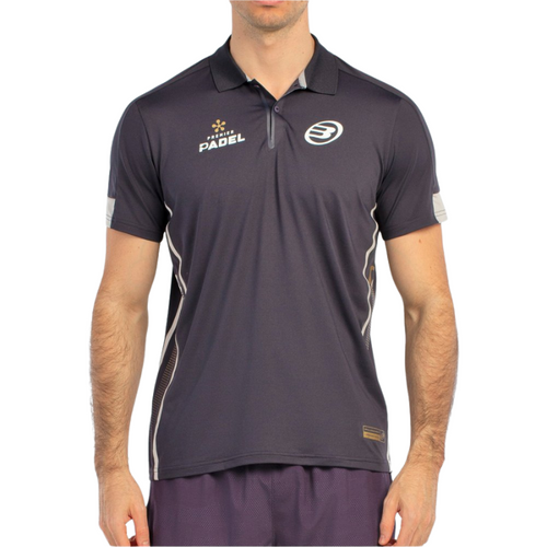Polo Bullpadel Bogue Noir - Esprit Padel Shop