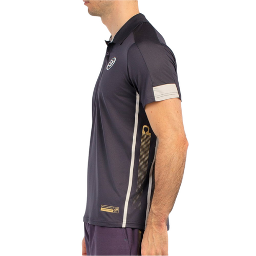 Polo Bullpadel Bogue Noir - Esprit Padel Shop