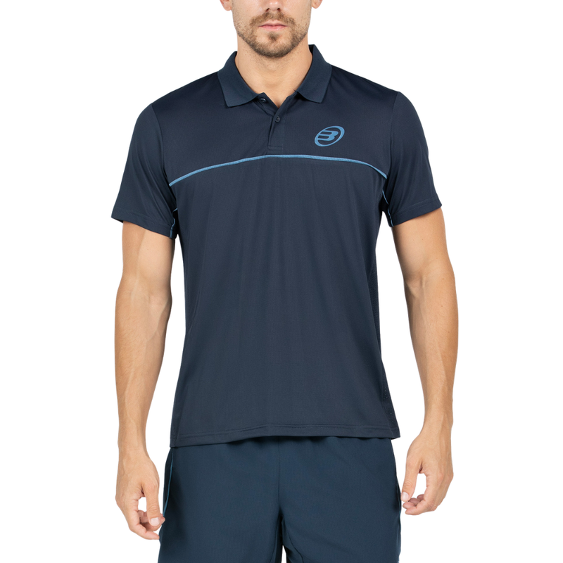 Polo Bullpadel Cacine Bleu Marine - Esprit Padel Shop