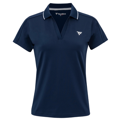 Polo Tecnifibre Team Tech Azul marino para mujer - Esprit Padel Shop