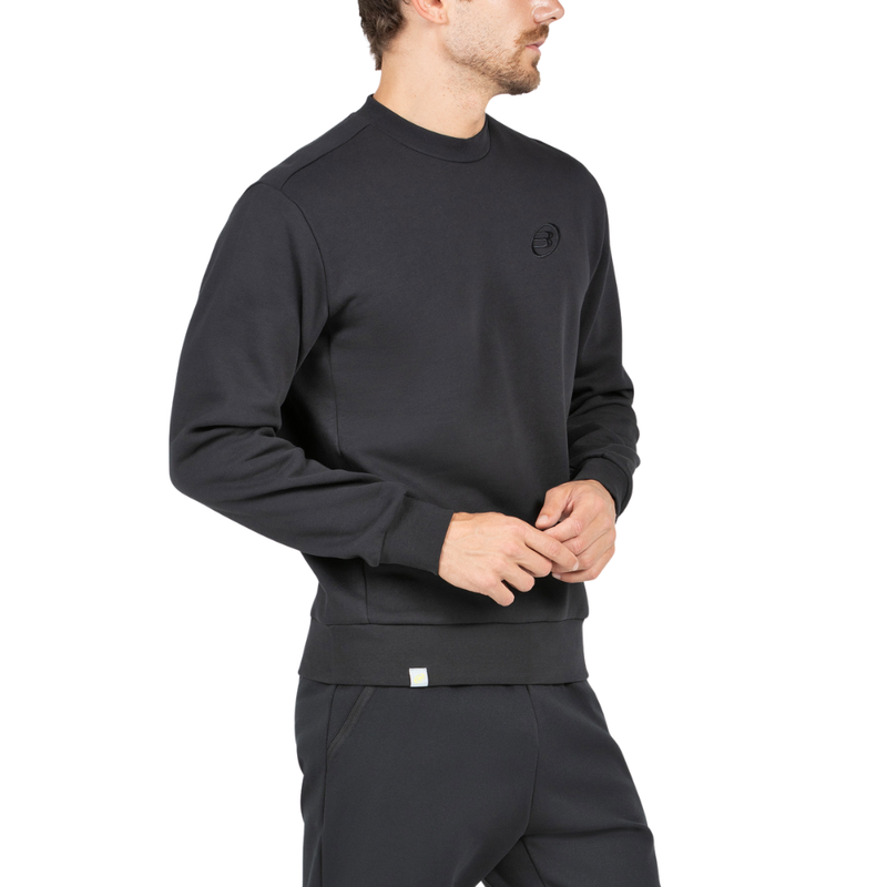 Bullpadel Beros Black Sweatshirt - Esprit Padel Shop