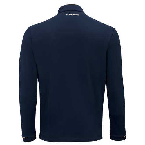 Pull Tecnifibre Thermo Zip Bleu Marine - Esprit Padel Shop