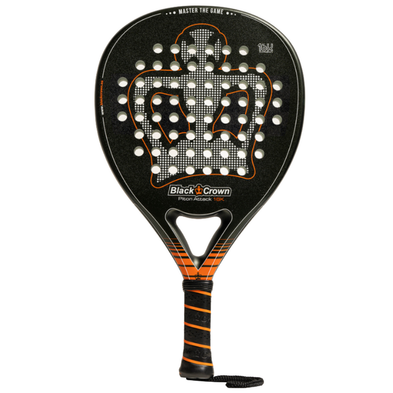 Raquette de padel Black Crown Piton Attack 16K - Esprit Padel Shop