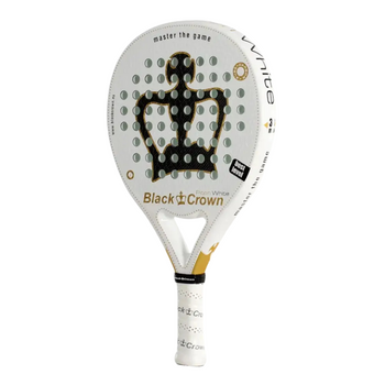Black Crown Piton White 2025 padel racket - Esprit Padel Shop