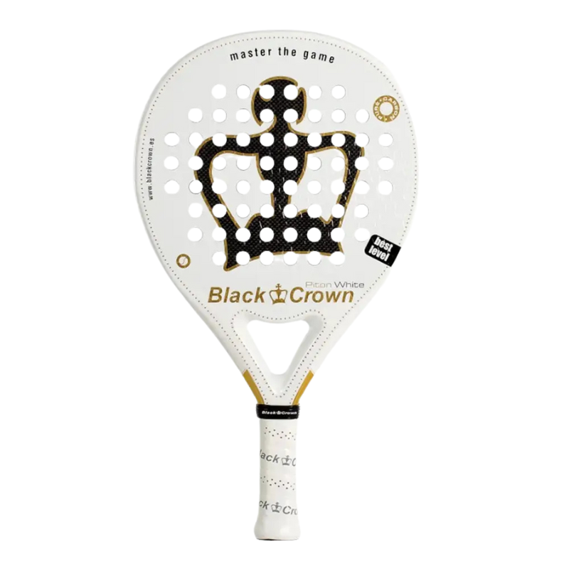 Raquette de padel Black Crown Piton White 2025 - Esprit Padel Shop