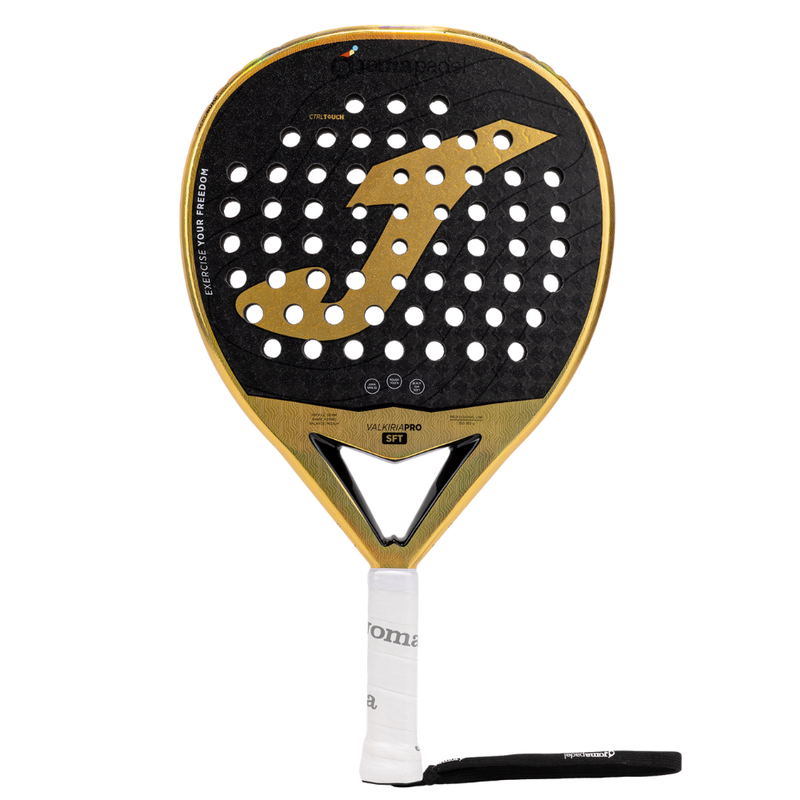 Raquette de padel Joma Valkiria Pro Soft Noir - Esprit Padel Shop