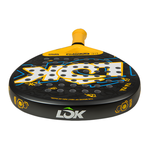 Raquette de padel Lok Be Flow Gen 2 Jaune 2026 - Esprit Padel Shop