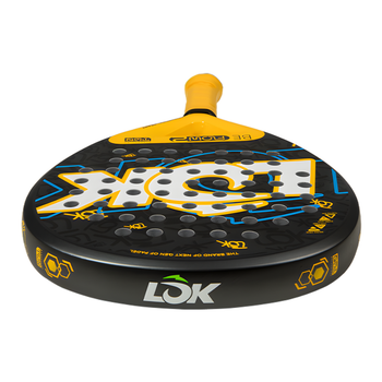 Raquette de padel Lok Be Flow Gen 2 Jaune 2026 - Esprit Padel Shop
