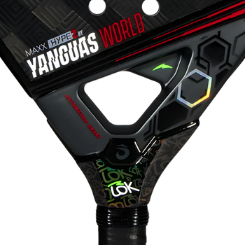 Raquette de padel Lok Maxx Hype Yanguas World 2026 - Esprit Padel Shop
