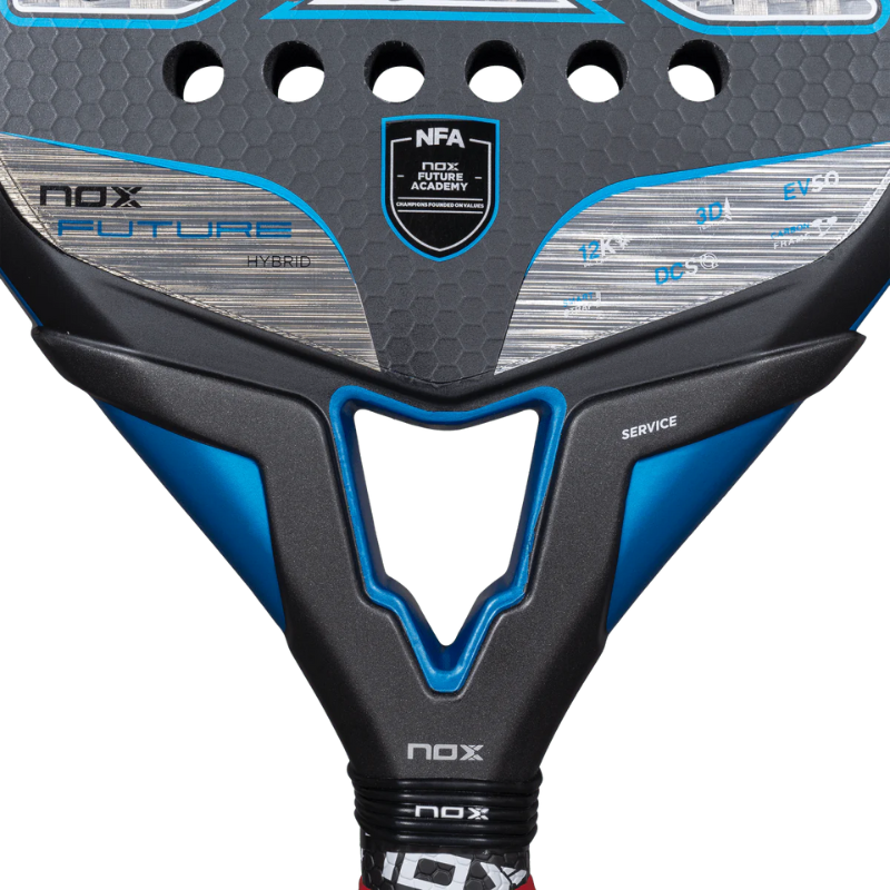 Raquette de padel Nox Future Hybrid 12K Alum NFA Series 2025 - Esprit Padel Shop