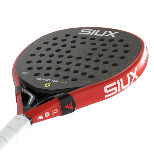 TESTRACKET - Siux Electra ST5 Stupa Pro rood 2026 - Esprit Padel Shop