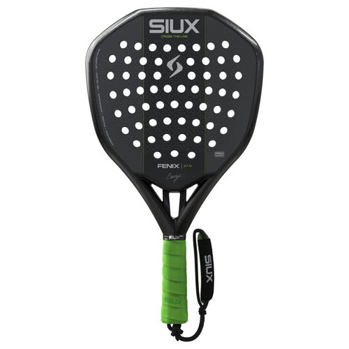 Raquette de padel Siux Fenix Pro VII Noir By Leo Augsburger 2027 - Esprit Padel Shop