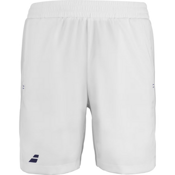Short Babolat Play Junior Boy Blanc 2024 - Esprit Padel Shop
