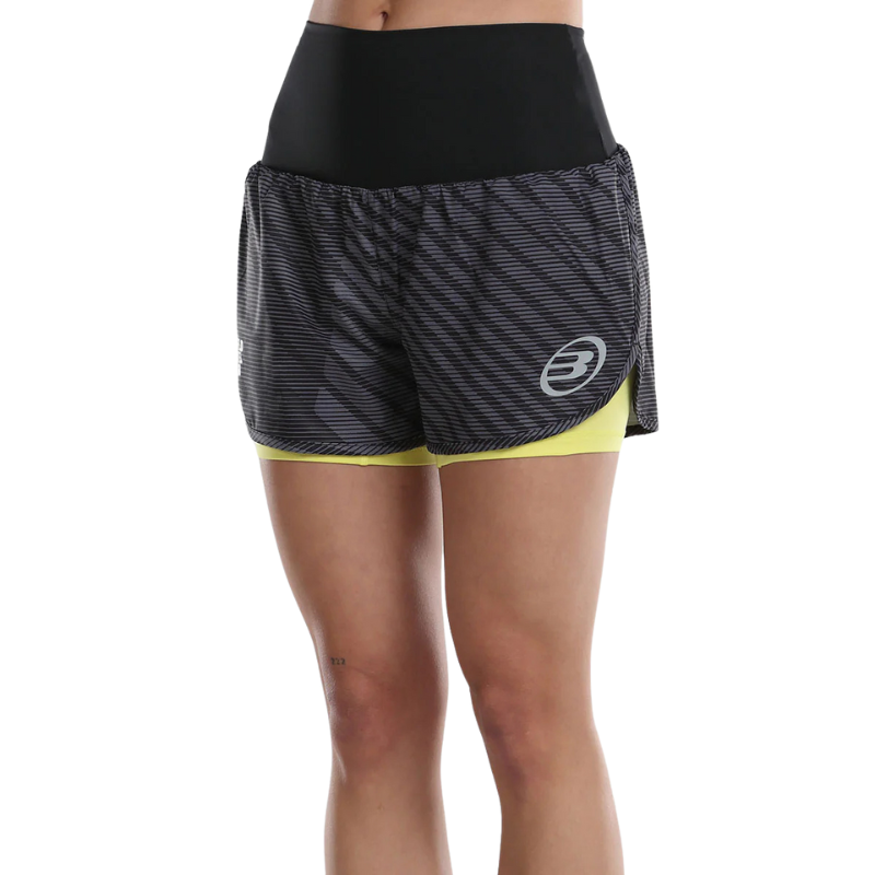 Short Bullpadel Lonja Noir Femme - Esprit Padel Shop