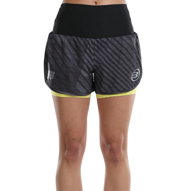 Short Bullpadel Lonja Noir Femme - Esprit Padel Shop
