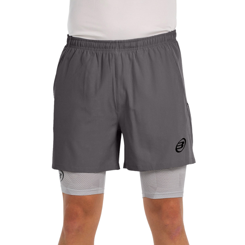 Short Bullpadel Manzan Gris Foncé - Esprit Padel Shop